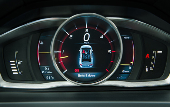 Volvo S60 Cluster Display