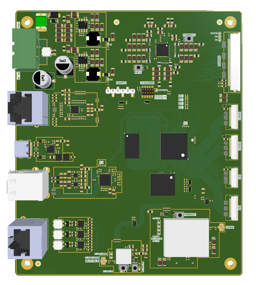 ODM platform based on ST Micro microprocessor family MP2